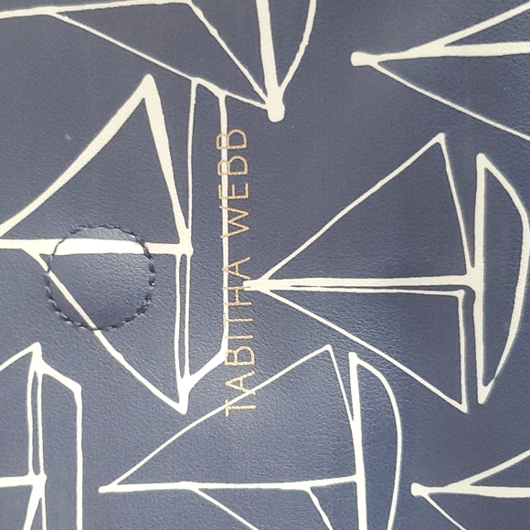 Tabitha Webb Designer reversible Nautical boat tote. - Picture 2 of 6